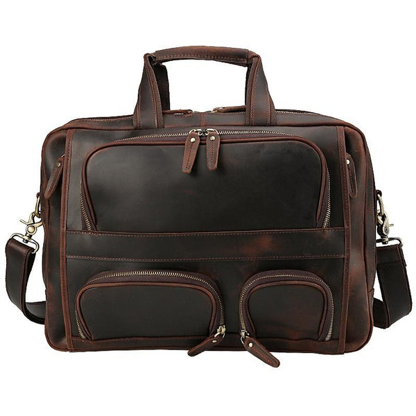 Pochette cuisse moto cuir noir homme GLADIOR