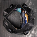 Sac de voyage cuir noir homme GLADIOR