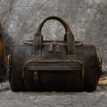 Sac weekender cuir brun homme GLADIOR