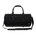 Sac de sport gym cuir noir toile homme GLADIOR